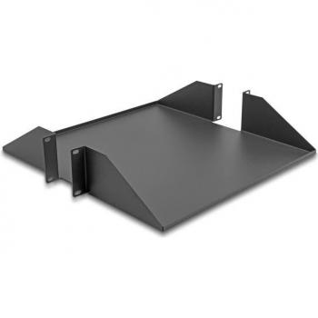 DELOCK 66748 2U Dark Gray Rack Shelf
