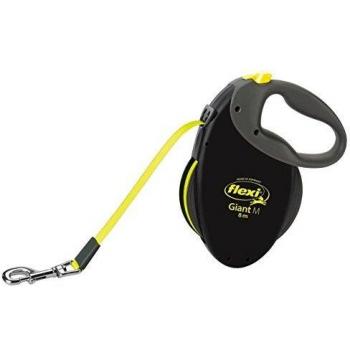 Flexi Giant Tape Lead Black with Neon