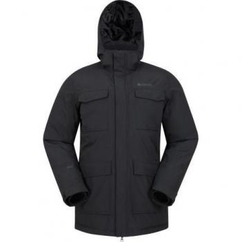 XL Concord Extreme Herren‑Jacke mit Daunenfüllung – Schwarz