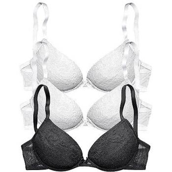 Reggiseno Petite Fleur Nero Bianco Classico