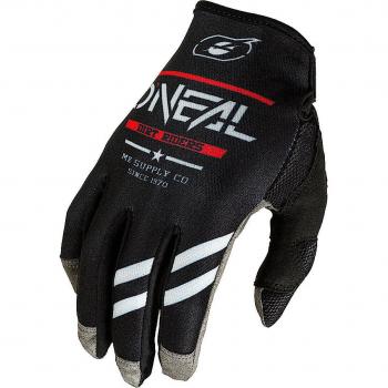 Oneal Mayhem Squadron V.22 Motocross‑Handschuhe – Schwarz‑Grau, 2XL, Herrenmodell