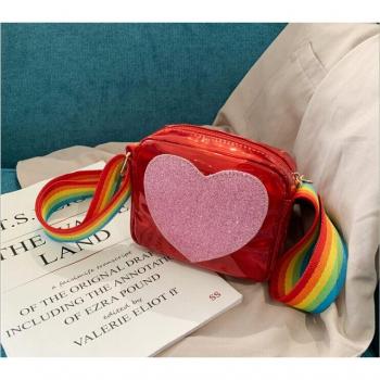 Rainbow Strap Toddler Crossbody Bag