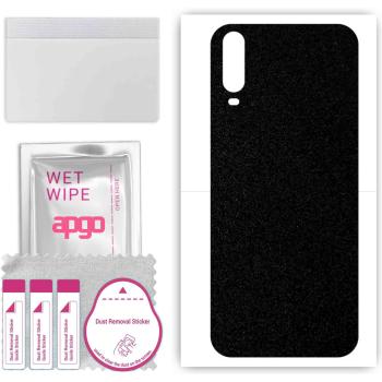 APGO Vinyl Foil Skin – Matte Black for Wiko View4 Lite Back