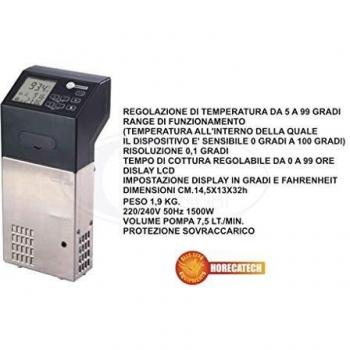 Forno a grill Softcooker Light con impostazione di cottura sott'vuoto