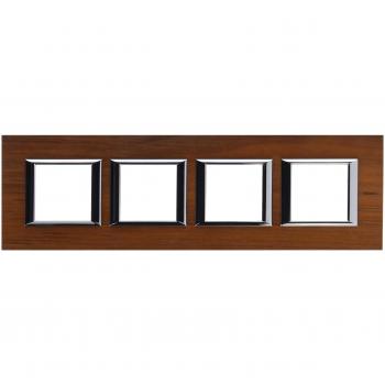 Legrand HA4802M4HLTK RAH 4F Teakholz Horizontaler Tisch