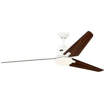 Ventilateur CasaFan Eco Aviatos 24W Moteur DC Lumière Blanc/Noyer