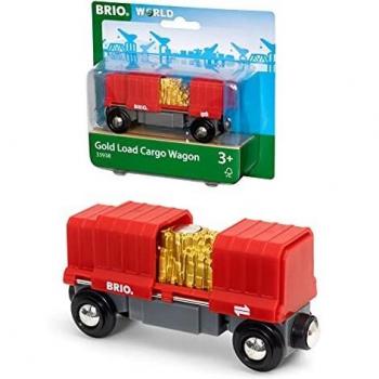 Wagon cargo BRIO en bois