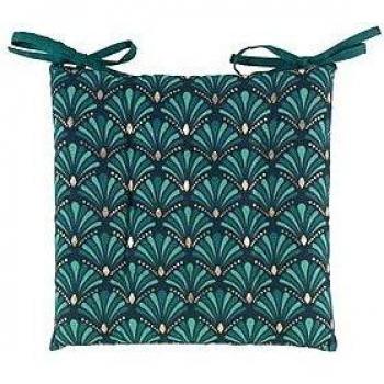 Coussins de siège matelassés 40 x 40 cm Artchic Bleu