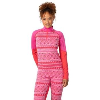 Damen Halbzip‑Pullover Kari Traa Malia (Bright Pink)