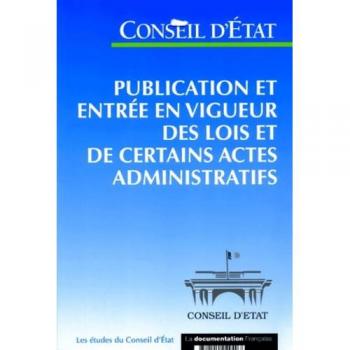 Les études du Conseil d'Etat