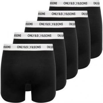 Calzoncillo 'Fitz' de Only & Sons en negro y blanco