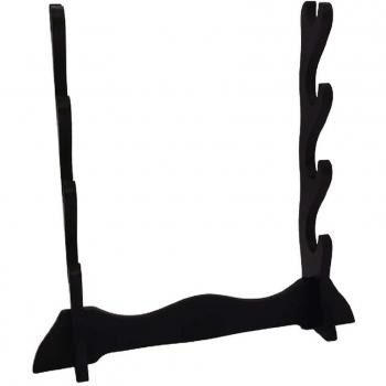 Support d'Affichage de Sabres en Bois
