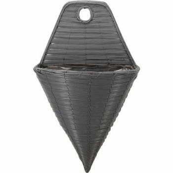 Plaque murale faux rotin et ardoise 35 cm – Smart Garden