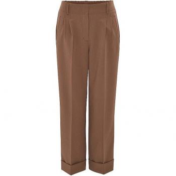 Opus Regular Fit Bundfaltenhose mit Gürtelschlaufen Modell 'Mulona'