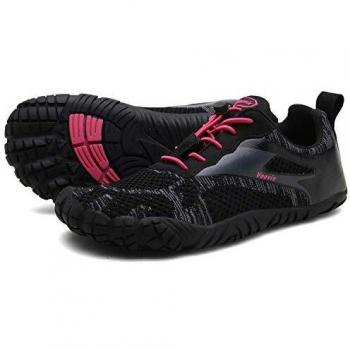 Voovix Laufschuhe Schwarz/Rot 42