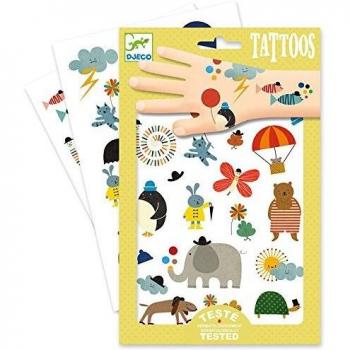 Tattoo-Sticker HÜBSCHE KLEINE SACHEN