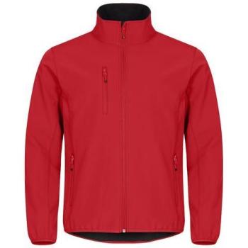 Clique, Herren, Freizeitjacke, Softshell 0200910, Rot, S
