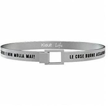 Bracciali UOMO PHILOSOPHY in acciaio 316L con placchettino