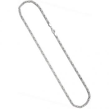 Stilvolle Königskette 925 Silber für Damen, 60 cm