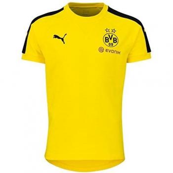 PUMA BVB Borussia Dortmund Performance Tee für Kinder – Gelb – 547641