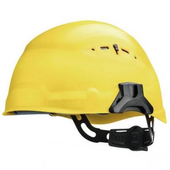 Casque de protection CrossUp en jaune