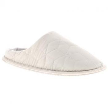 Women's Abstract Grey Mule Slippers