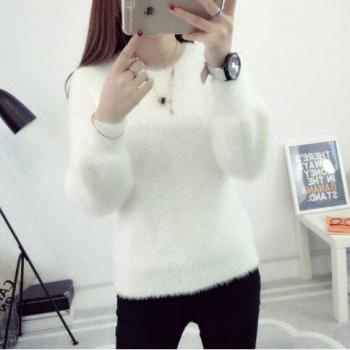 Loose Fit Mohair Pullover