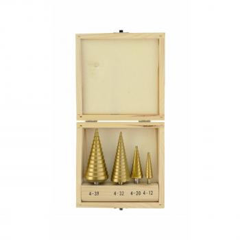 Punta da Trapano Awtools HSS-Tin Set 4