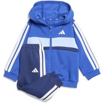 Blue Tiberio 3‑Stripe Kids Track Suit – adidas