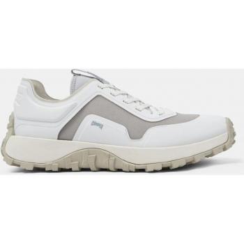 Zapatillas deportivas Camper Drift Trail Vibram para hombre, color blanco y beige, talla 43, con diseño liso y cordones
