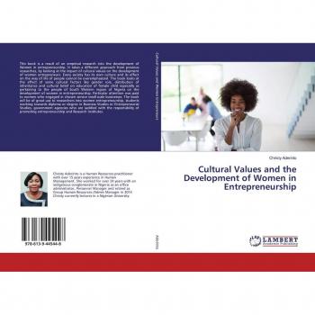 Cultural Values and the Development of Women in Entrepreneurship