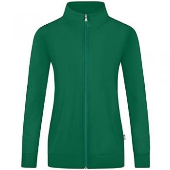 JAKO Sweatjacke Doubletex Damen Grün Größe 48