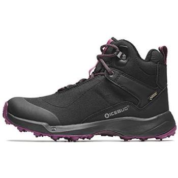Icebug USW 10 Musta Pace3 – Damen – Wanderschuhe mit Gummisohle