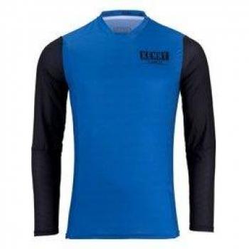 Kenny Charger Blu e Nero Maglia a Maniche Lunghe