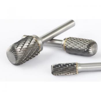 Fraise rotative en acier au tungstène, forme semi-circulaire, 1 pièce