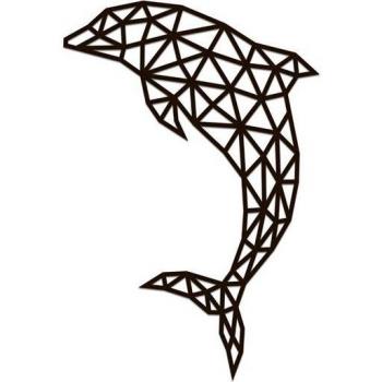 Puzzle a Tema Delfino in Legno per Parete 84,2 cm