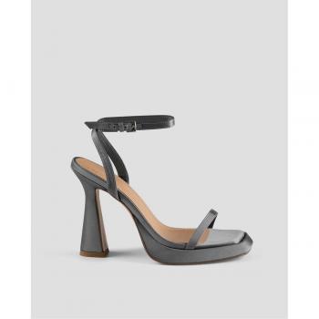Sandalias de Tacón con Plataforma TED GRIS para Mujer