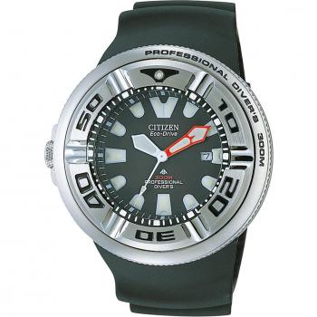 Citizen Taucheruhr »Promaster Marine Eco-Drive Professional Diver 300m, BJ8050-08E« (Mit einem Verlängerungsarmband), Armbanduhr, Herrenuhr, Solar
