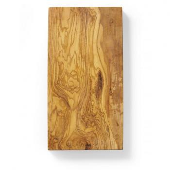 Planche de présentation en bois d'olivier 250 x 150 x 18 mm