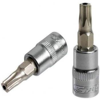 Douille percée TORX® 1/4''