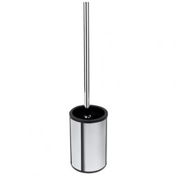 BOMEGA Brillantbad WC‑Accessoire – Freistehende Messing‑Chrom‑Bürste