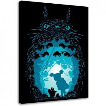 Gatto in Grotta Blu su Tela 40x60