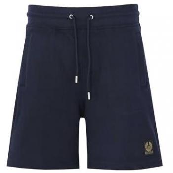 Belstaff Cotton Fleece Navy Sweatshorts – Large