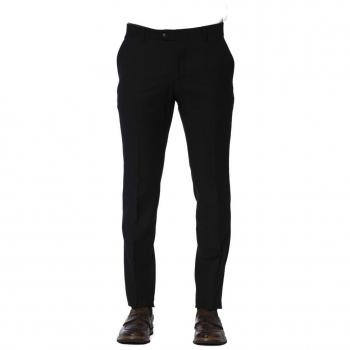 Trussardi Stylish Pants with Button and Zipper