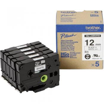 Brother HGe-231V5 Kit nastro 12 mm x 8 m