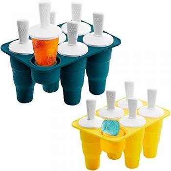 Easy Release Silicone Lolly & Ice Cream Sticks – Dual Pack