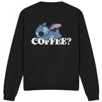 Island Vibes Crew Shirt – Lilo & Stitch Coffee, Black, Women’s S