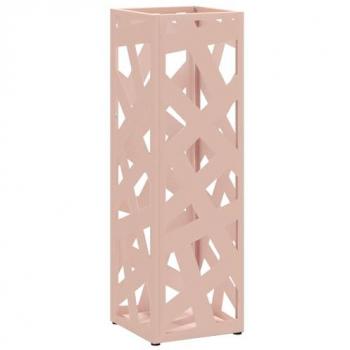 Supporto ombrellone rosa 15.5 x 15.5 x 49 cm acciaio – Vidaxl