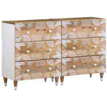 Buffets en bois de manguier massif