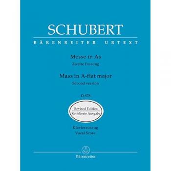 Partitions classique BARENREITER SCHUBERT F.